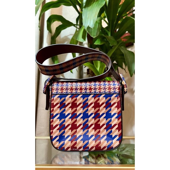 ♦️♦️ TORY BURCH AUTHENTIC PLAID SAWYER HANDBAG ♦️♦️ - Picture 7 of 16